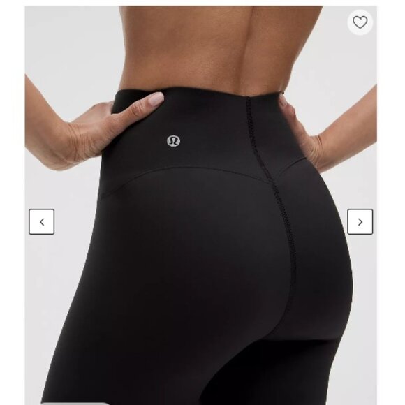 Lululemon Glow Up Super-High-Rise Tight 25" Legging, Black | Size 6 - Picture 4 of 9